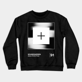 Soundgarden / Minimalist Style Graphic Design Crewneck Sweatshirt